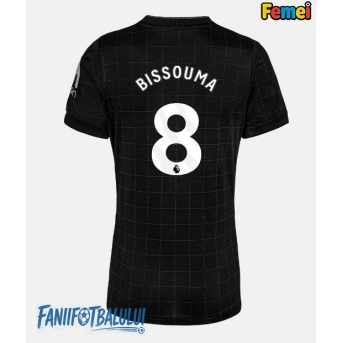 Tottenham Hotspur Yves Bissouma #8 Tricou Fotbal Replică 2025-26 Femei Deplasare